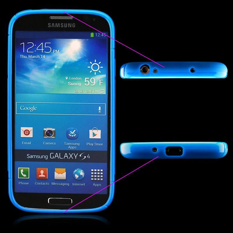 Supply S line tpu case for samsung I9500/Galaxy S4/S IV 3