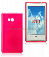 Supply inner scrub tpu case for nokia 810