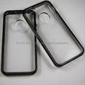 Supply TPU+PC(glaze) frame case for iphone5 5