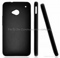 Supply silicon case for htc one m7 810e 2