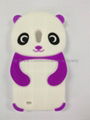 Supply panda silicon case for samsung S4