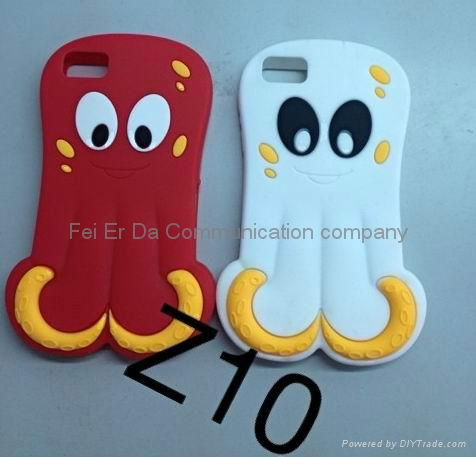 Supply octopus silicon case for blackberry Z10