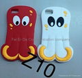 Supply octopus silicon case for blackberry Z10 1