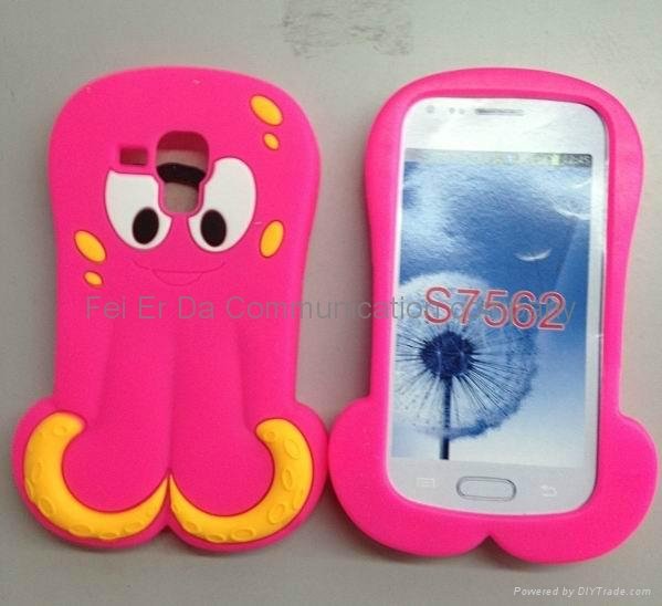 Supply octopus silicon case for blackberry Z10 2