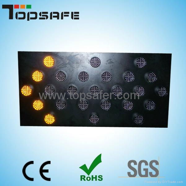 LED traffic trailer sign  mounted LED arrow board  5