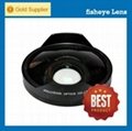 HD Fisheye lens 72mm 0.3X 180 degree