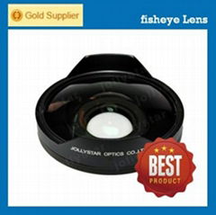 HD Fisheye lens 72mm 0.3X 180 degree 