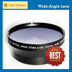 High quality wide angle lens 67mm 0.45x with macro 