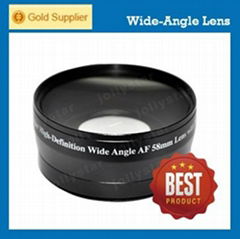 Hot wide angle lens 58mm 0.45x 