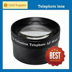 58mm 2.0X telephoto lens for camera 