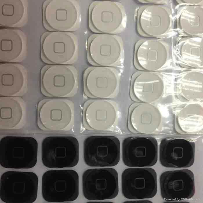 home button with rubber gasket for iphone5