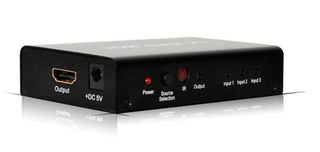 HDMI switcher 3*1 support 3D