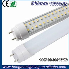 Epistar 3528/3014 smd t8 10w led tube light 60cm