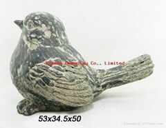 Magnesia Bird Figurine