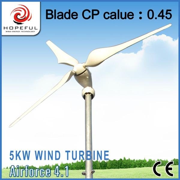 Green and renewable power for 5kw wind generator