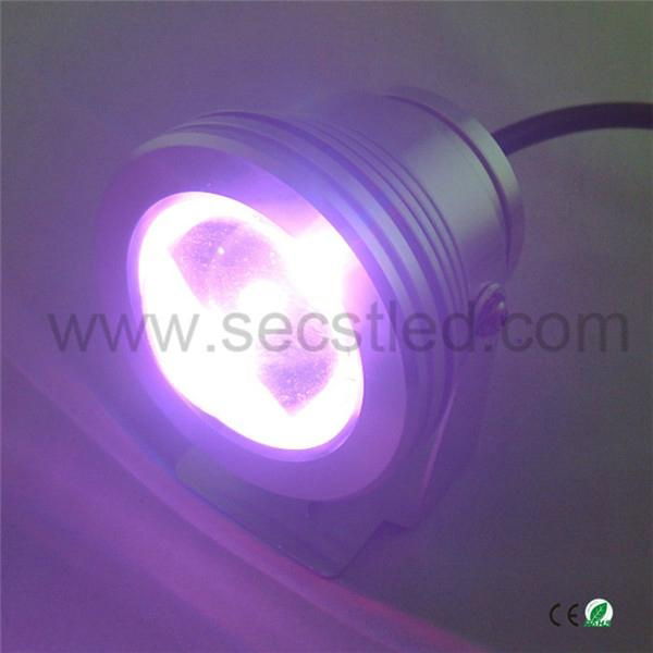 DC12V 16 Colors 10w led underwater light with remote control 5