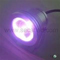 DC12V 16 Colors 10w led underwater light with remote control 5