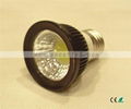 2013 New Hotsale GU10|E27|MR16 3W COB led spot light  4