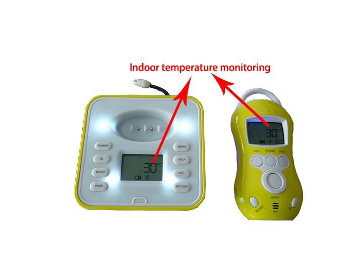 Digital wireless Audio baby monitor 5