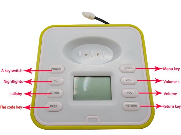 Digital wireless Audio baby monitor 2