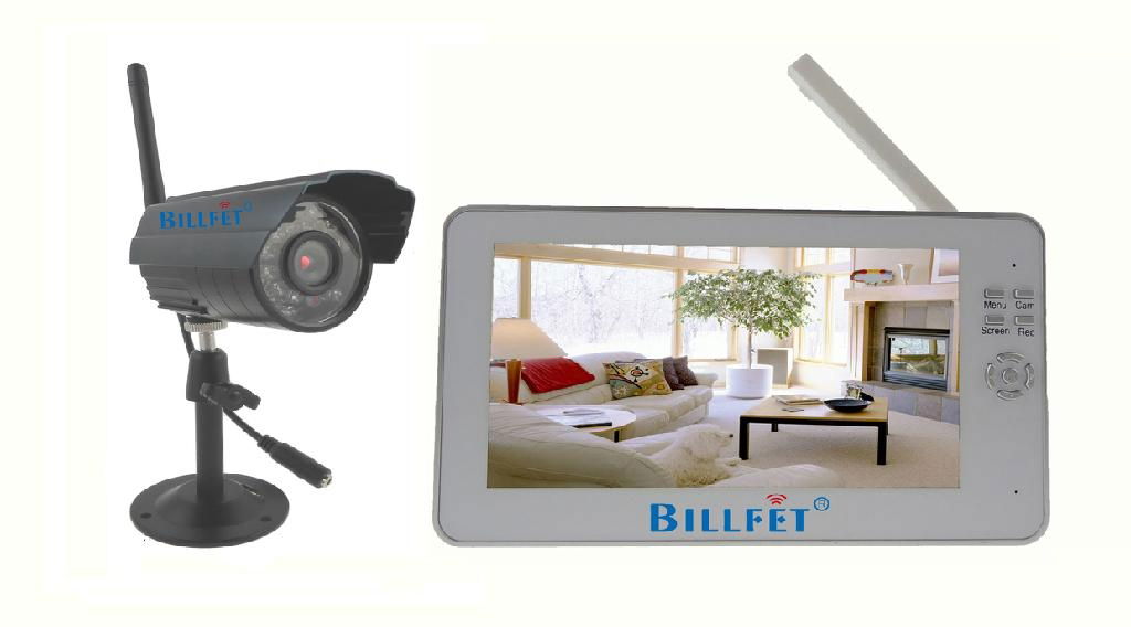 2.4G  Wireless Digital Video Monitor   Support Android iPhone Mac PC  2