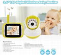 2.4GHZ Wireless Digital 3.5'' color video baby Monitor KIT  1