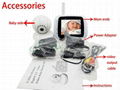 2.4GHZ Wireless Digital 3.5'' color video baby Monitor KIT  3