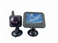 2013 wholesale price 2.4G Wireless Car baby monitor with 3.5 inch LCD 1