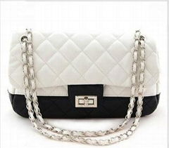 new style women handbag fashion black white women shoulder bags LMB20027