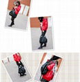 Black PU bag new style women handbag fashion lady leisure shoulder bags LMB20041 2