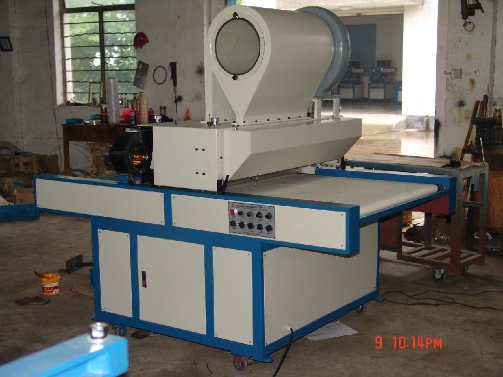 Automatic gold powder coating machine