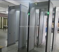 WD-6 zones walk through metal detector gate