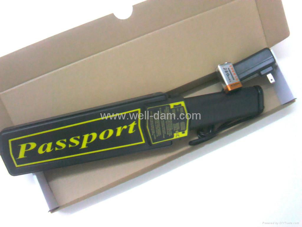 Passport Hand Held Metal Detector 2