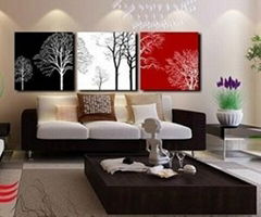 100% handmade oil paintings with stretched frame