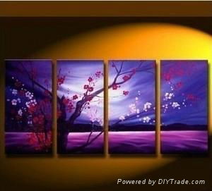 100% handmade oil paintings with stretched frame 3