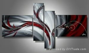 100% handmade oil paintings with stretched frame 4