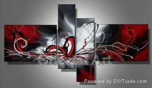 100% handmade oil paintings with stretched frame 5