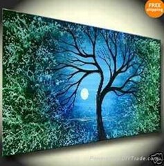 100% handmade oil paintings with stretched frame
