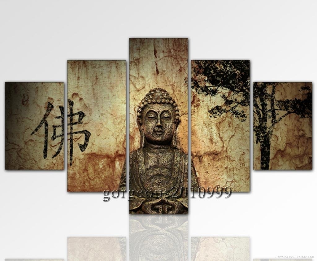 Hand painted oil paintings on canvas - Buddha