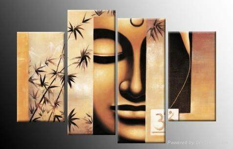 Hand painted oil paintings on canvas - Buddha 2