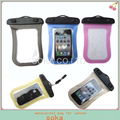 cheap waterproof Clear PVC phone bag from china 1