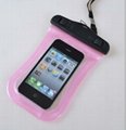 HOT SELLING ITEM waterproof phone bag for swimming using 4