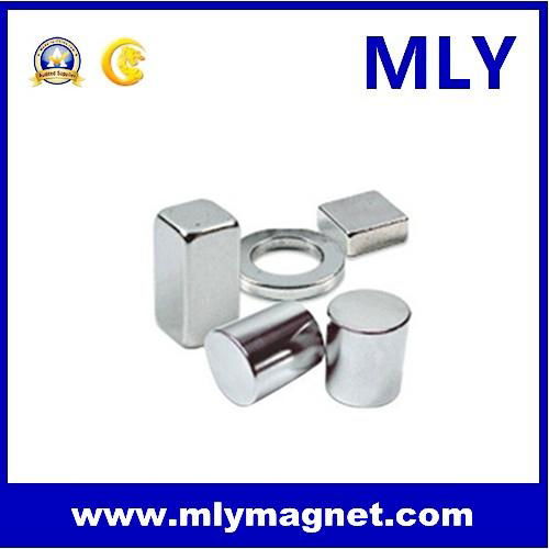 Strong Permanent Neodymium Custom Arc Magnet with Hole  4