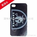 航琪丰iPhone4s黑色个性IMD手机保护套