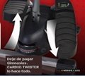 new air bike style Cardio Twister Stepper with handles 2
