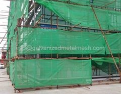 Green HDPE Construction Safety Net 
