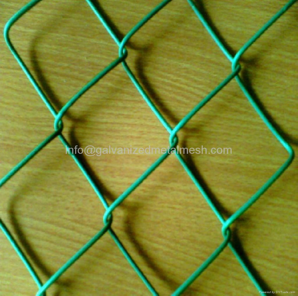 Chain Link Fence Made of Low Carbon Wire