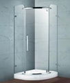 Quadrant hige swing shower screen 1