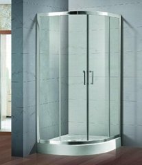 Semi framless sliding shower enclosure-Quadrant