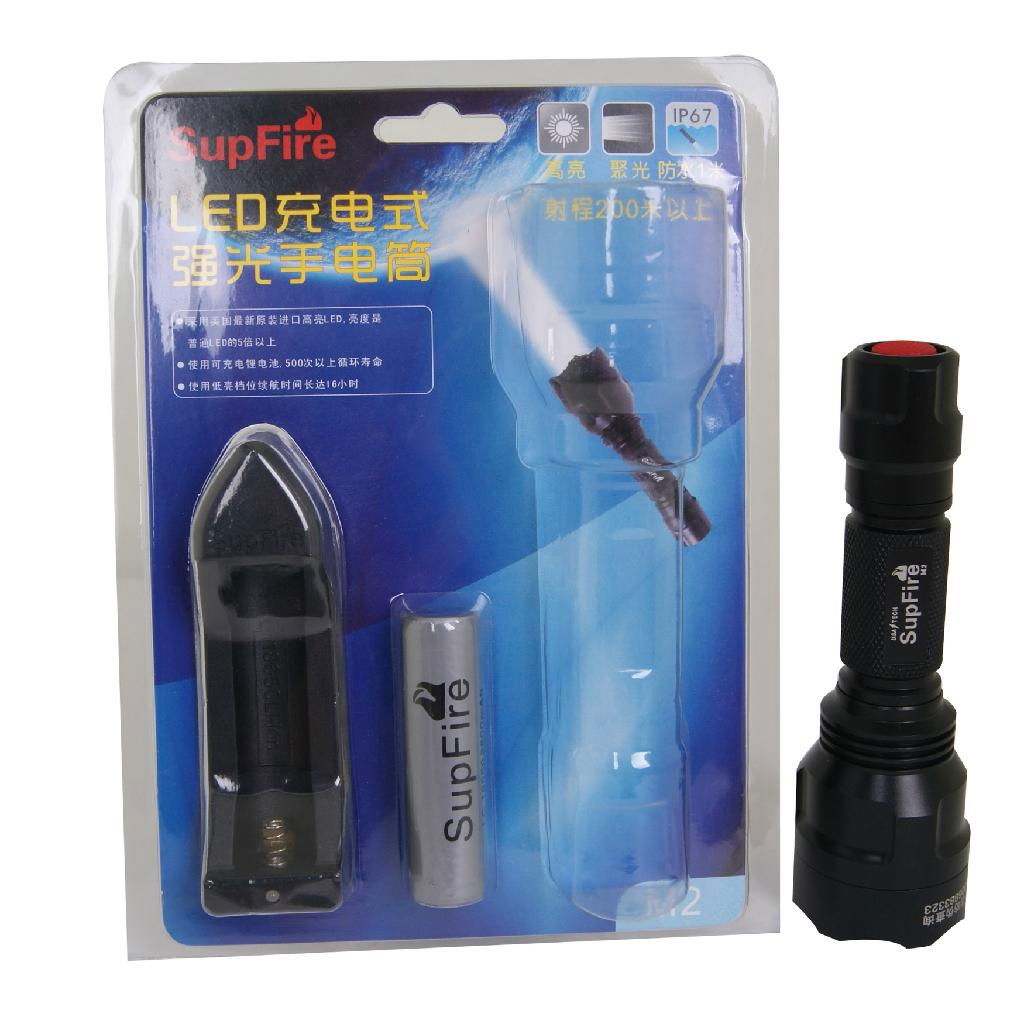 Supfire M2 Multifunction LED Flashlight 5